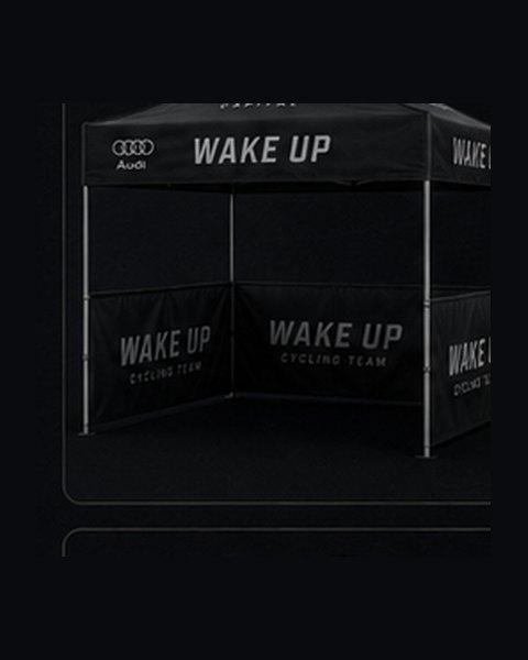 Race Tent · Wake Up